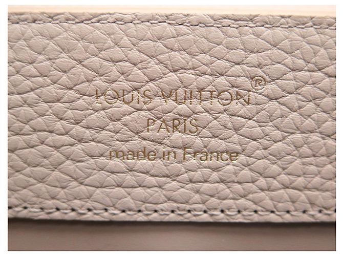 NUOVA BORSA A MANO LOUIS VUITTON CAPUCINES MM GRIGIO PIETRA BORSA ULTIMATE - vista 8