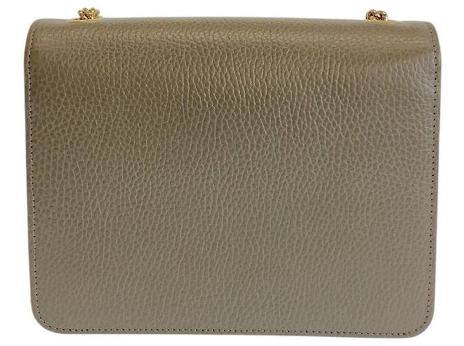 Borsa a Spalla in Pelle Interlocking G di Gucci Grigio - vista 3