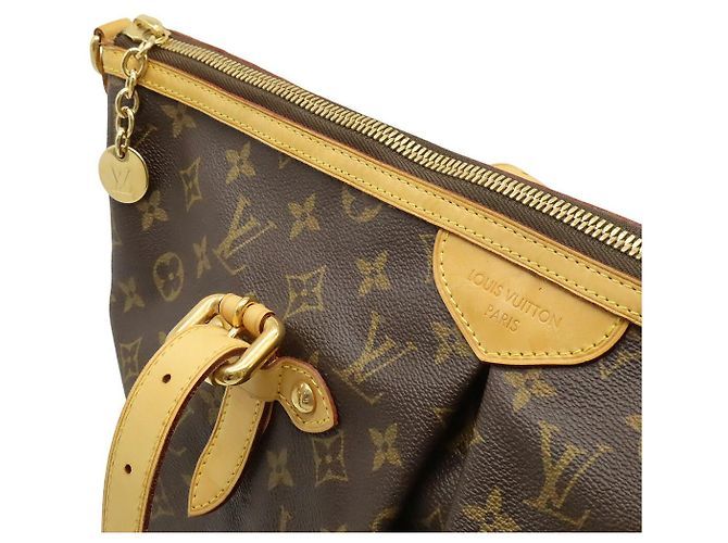 Borsa Tote Louis Vuitton Monogram Palermo GM Marrone - vista 5