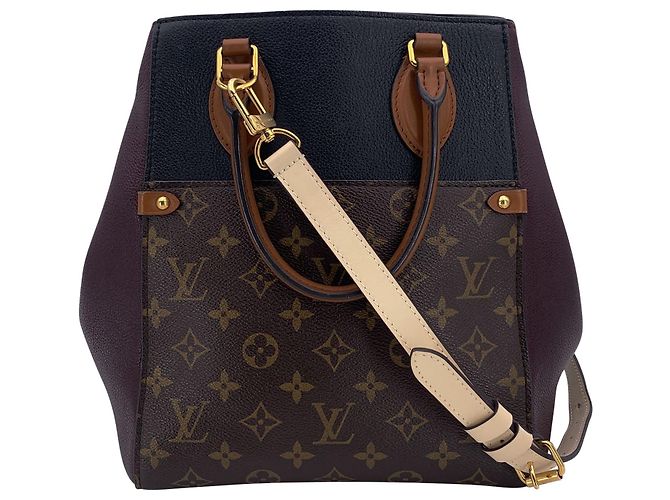 Graceful Borsa a Spalla in Pelle Louis Vuitton Marrone - vista 3