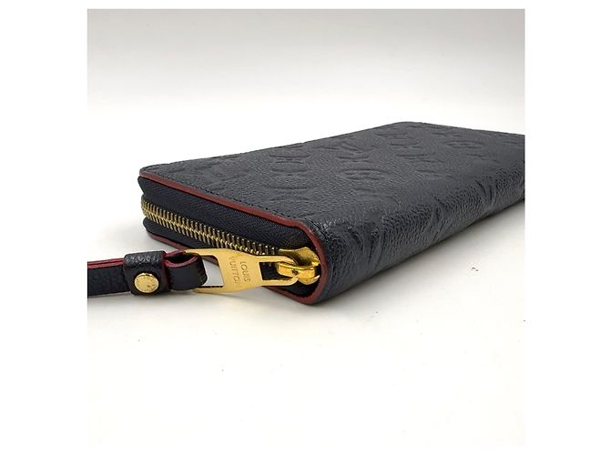 Zippy Geldbörse aus Monogramm-Leder von Louis Vuitton Rot - Ansicht 7