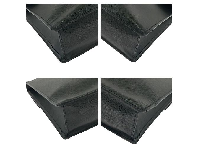 Borsa Louis Vuitton Taiga Angara Nero - vista 3