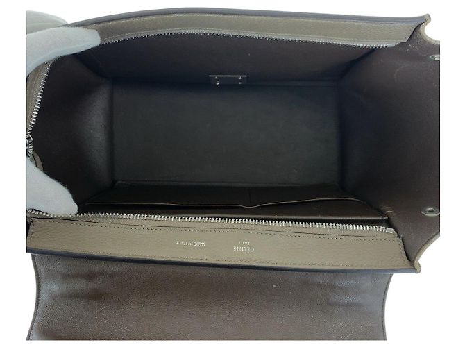 Céline Borsa da viaggio in pelle Celine Grigio - vista 9