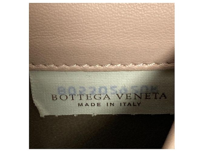 Bottega Veneta Intrecciato Python Langbörse Pink - Ansicht 5