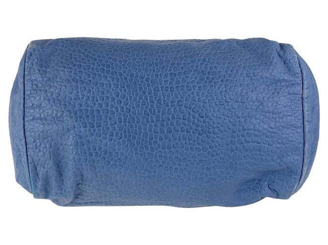 Gucci Leder Tote Bag Blau - Ansicht 10