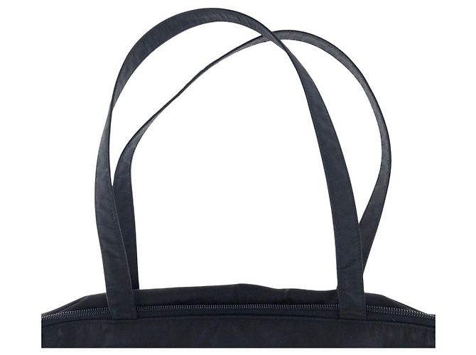 Borsa a tracolla in nylon tessuto con logo Prada Nero - vista 9