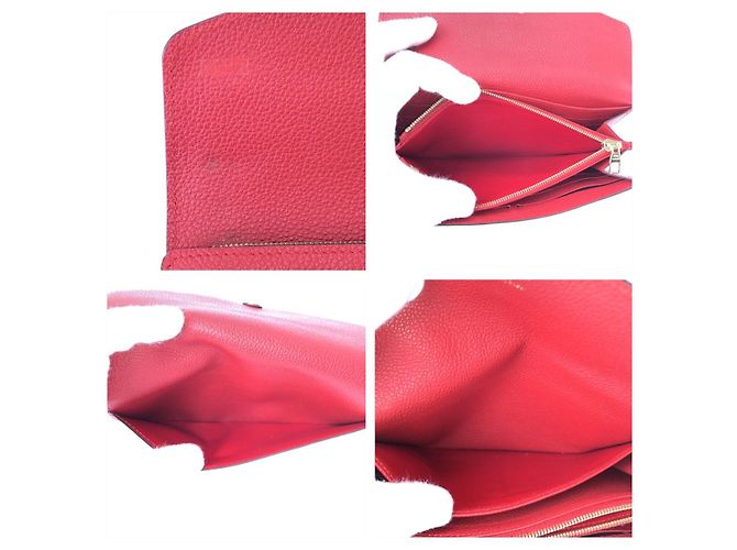 Cartera Sarah Monogram Empreinte Louis Vuitton Roja - vista 9