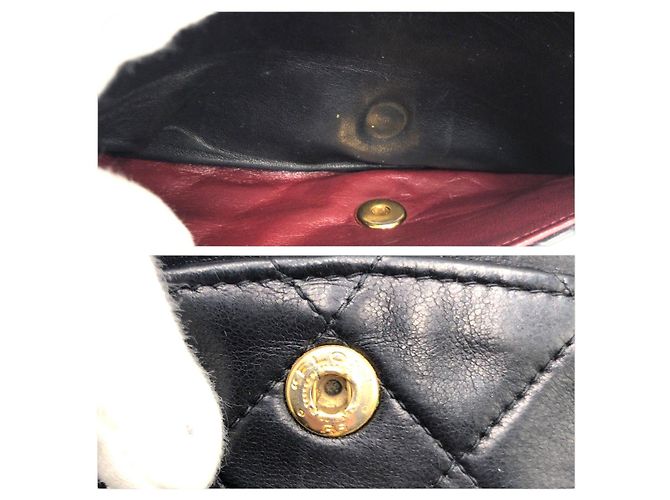 Chanel Matelasse 25 Leather Shoulder Bag Black - view 9