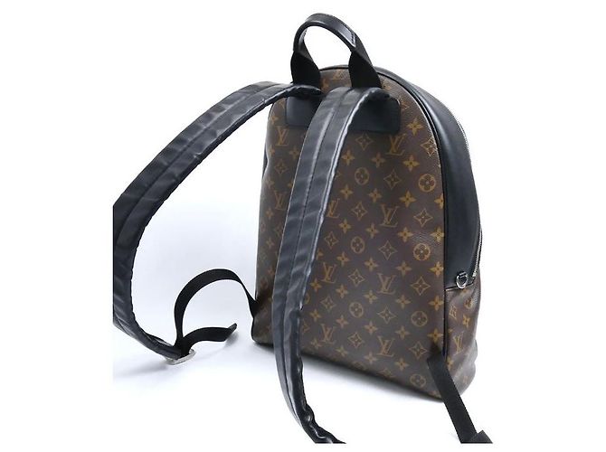 Zaino Monogram Macassar Josh di Louis Vuitton Marrone - vista 2