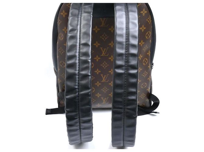 Zaino Monogram Macassar Josh di Louis Vuitton Marrone - vista 3