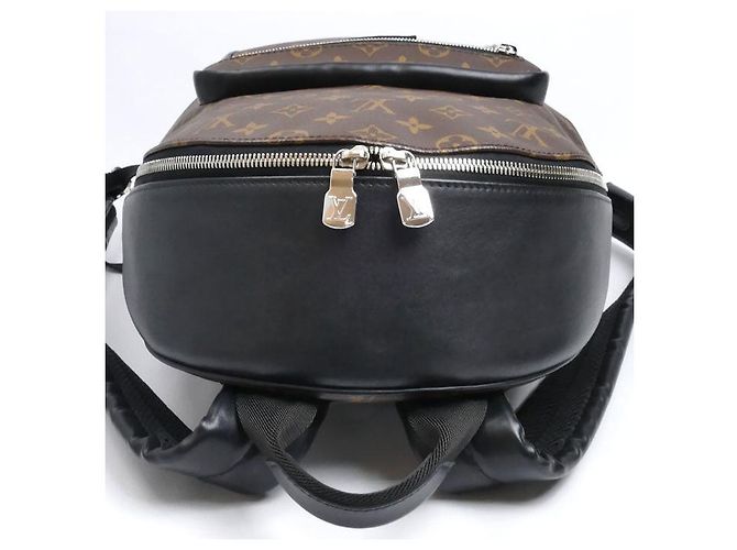 Zaino Monogram Macassar Josh di Louis Vuitton Marrone - vista 4