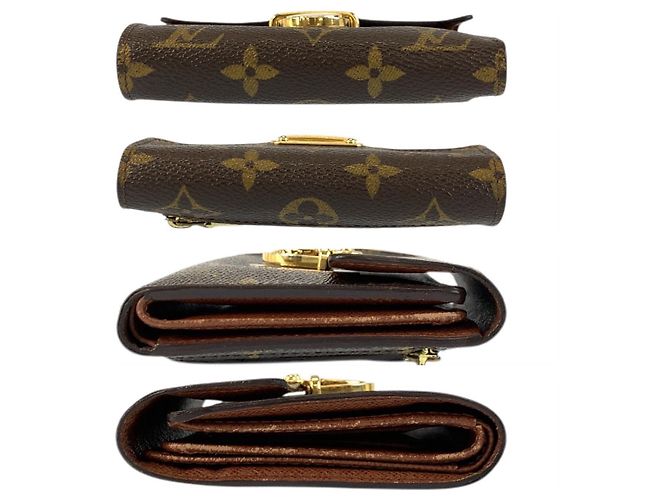 Portafoglio Koala Monogram Louis Vuitton Marrone - vista 10