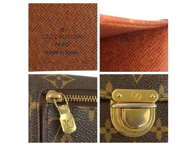 Portafoglio Koala Monogram Louis Vuitton Marrone - vista 3