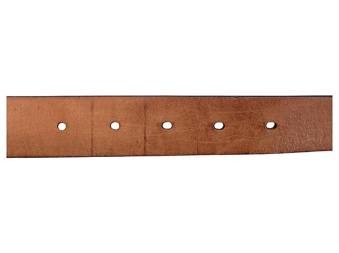 Cinturón de tela Louis Vuitton Castaño - vista 5