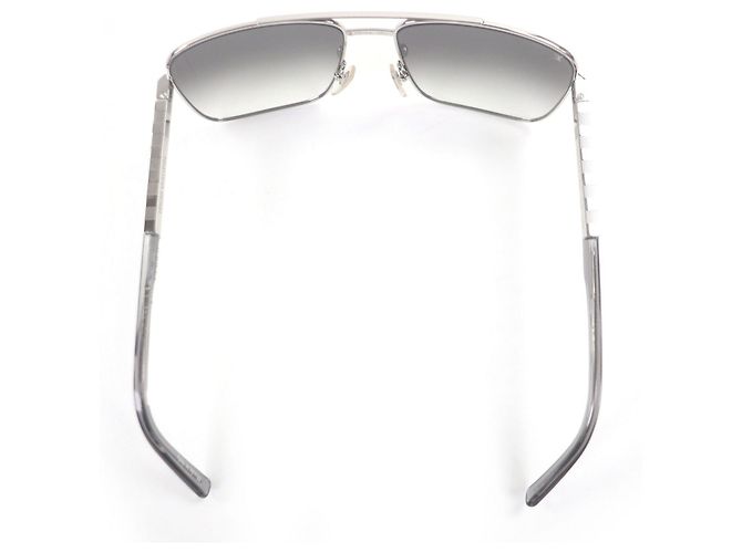 Occhiali da sole Damier Attitude Louis Vuitton Argento Metallico - vista 5