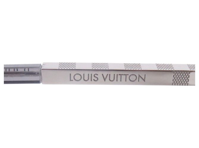 Occhiali da sole Damier Attitude Louis Vuitton Argento Metallico - vista 9