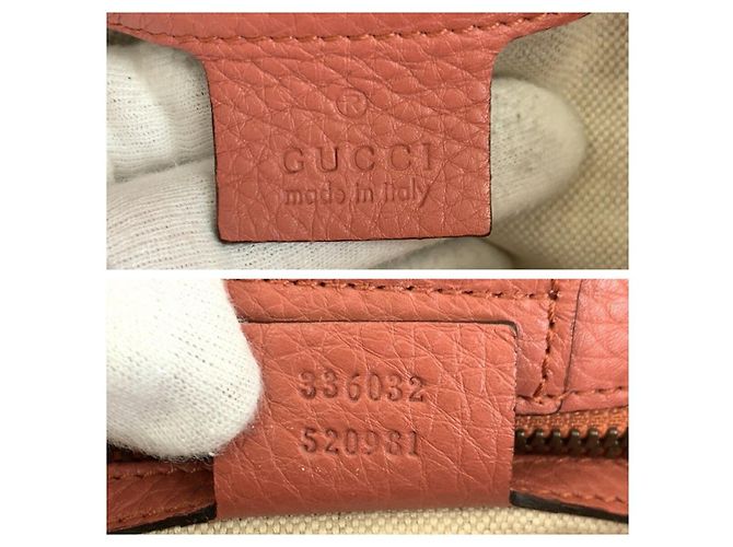 Gucci Bamboo Leder Tote Tasche Pink - Ansicht 4