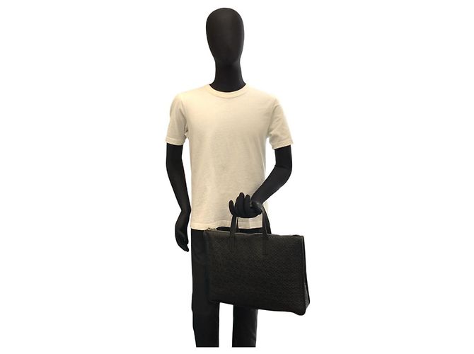 Borsa a tracolla in pelle Anagram Loewe Nero - vista 6