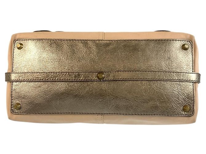 Chloé Chloe Canvas-Leder Tote Bag Braun Beige - Ansicht 10