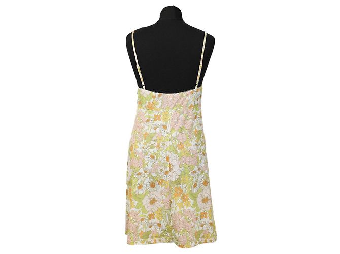 Abito mini Zimmermann Super Eight multicolore in cotone e seta - vista 6