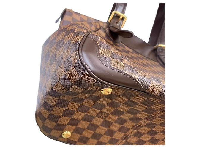 Borsa a mano Louis Vuitton Damier Verona MM Marrone Damier ebene - vista 9