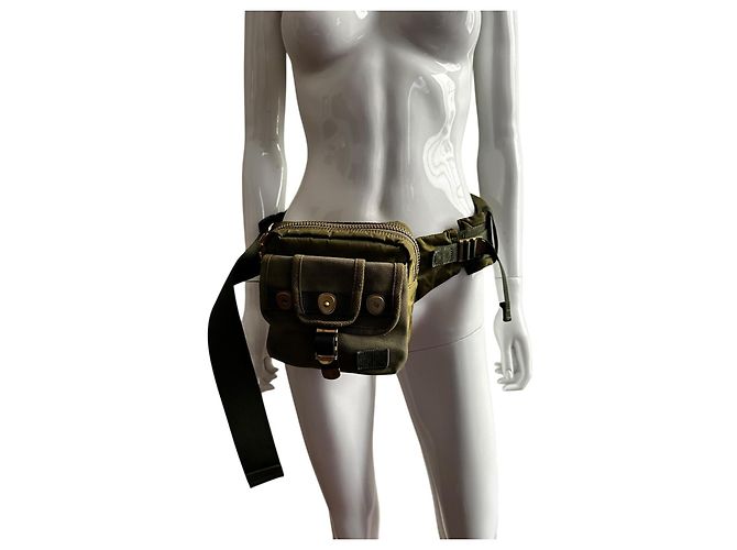 Belt bag Sacai Mr. Porter Verde oliva - vista 12