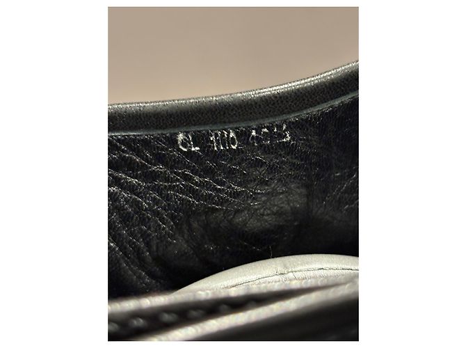 Dior Cannage in Pelle Nera 40,5 Nero - vista 4