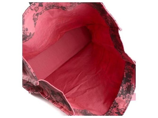 Christian Dior Dioriviera Tote Bag aus rosa Canvas Pink - Ansicht 6