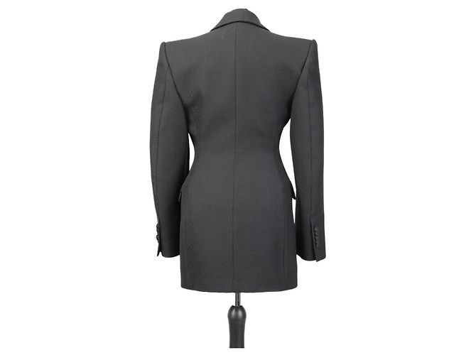 Autre Marque Abito blazer scolpito WARDROBE.NYC nero in lana - vista 2