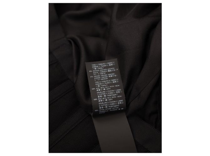 Saint Laurent One-Shoulder Mini Kleid Schwarz - Ansicht 4