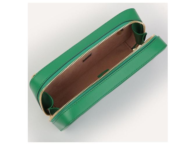 Dolce & Gabbana Borsa a spalla DG Logo in pelle verde - vista 5