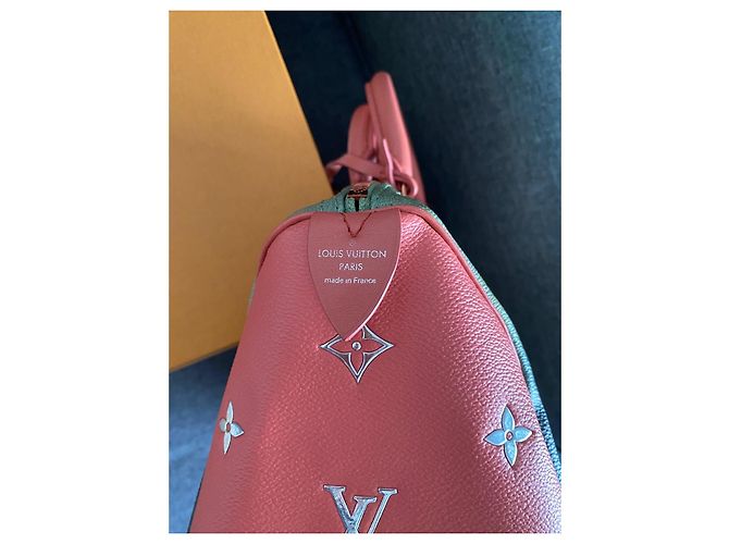 Borsa Louis Vuitton Jeff Koons Speedy 30, edizione limitata Rosa - vista 4