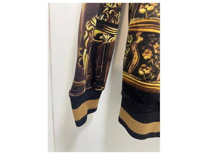 Suéter Dolce & Gabbana Royal Fox estampado negro - vista 4