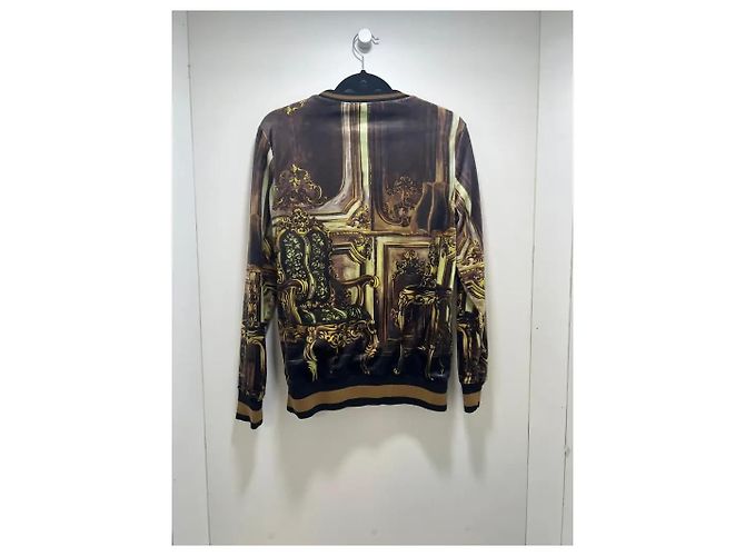 Suéter Dolce & Gabbana Royal Fox estampado negro - vista 6