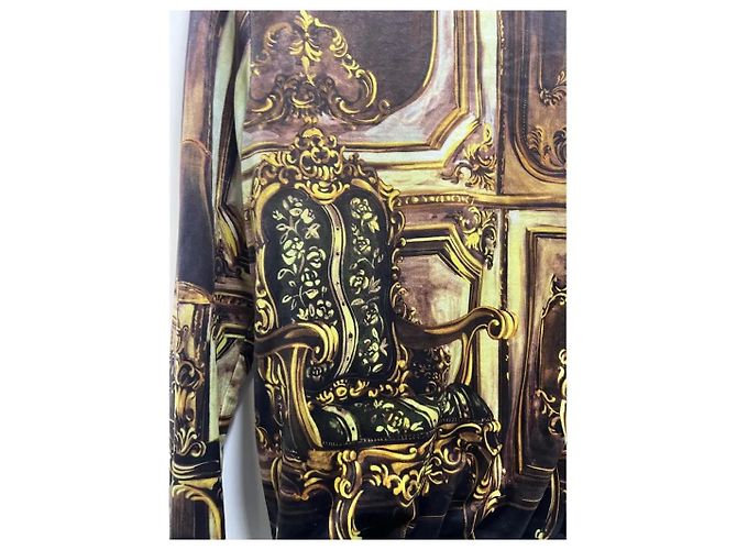 Suéter Dolce & Gabbana Royal Fox estampado negro - vista 8