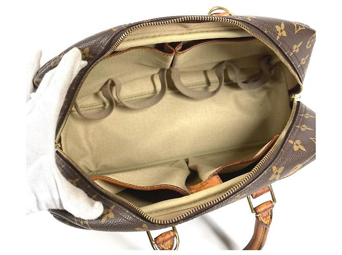 Louis Vuitton Monogram Deauville Tasche Braun - Ansicht 14