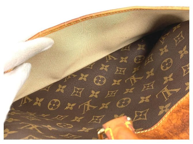 Louis Vuitton Monogram Deauville Tasche Braun - Ansicht 18