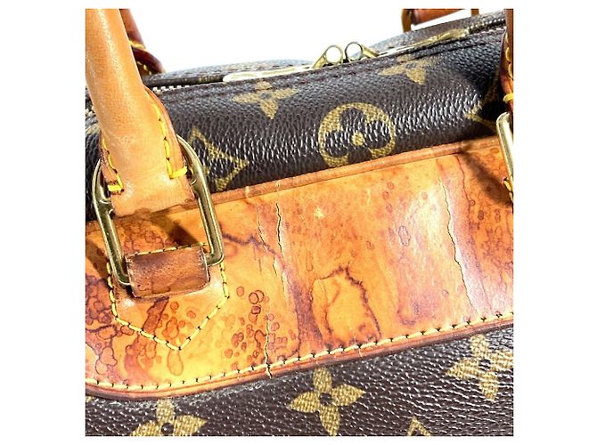 Louis Vuitton Monogram Deauville Tasche Braun - Ansicht 9