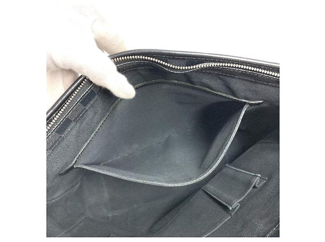 Bolso Tote Tadao Damier Graphite Louis Vuitton Negro - vista 16
