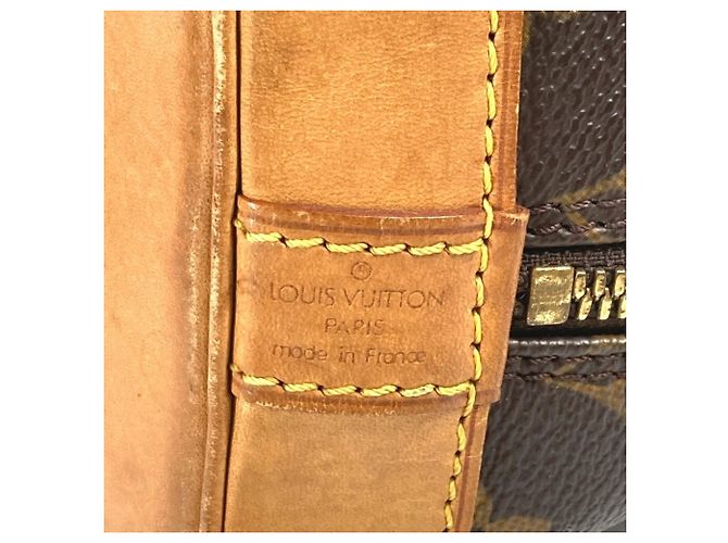 Louis Vuitton Monogram Alma Tote Handtasche Braun - Ansicht 10