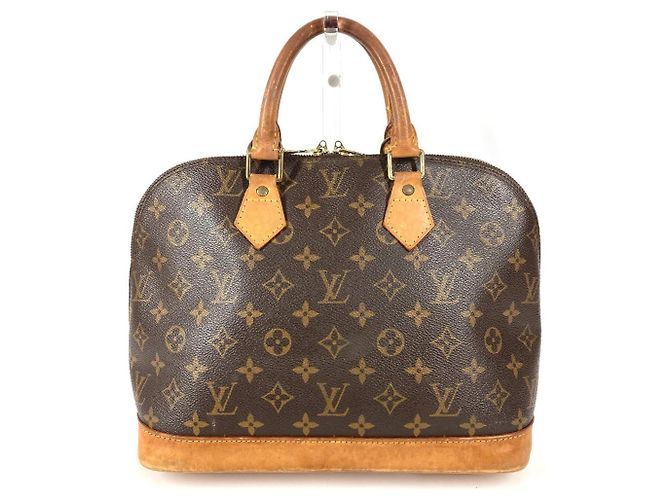 Louis Vuitton Monogram Alma Tote Handtasche Braun - Ansicht 2