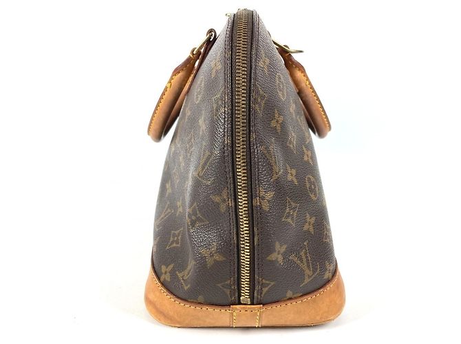 Louis Vuitton Monogram Alma Tote Handtasche Braun - Ansicht 3