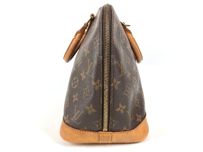 Louis Vuitton Monogram Alma Tote Handtasche Braun - Ansicht 4