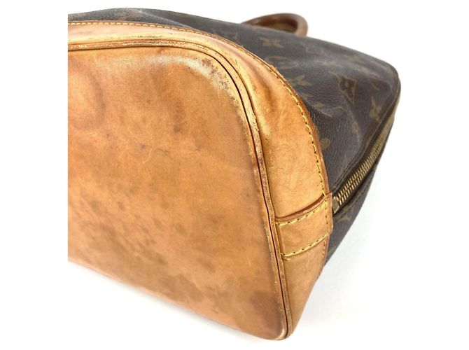 Louis Vuitton Monogram Alma Tote Handtasche Braun - Ansicht 6