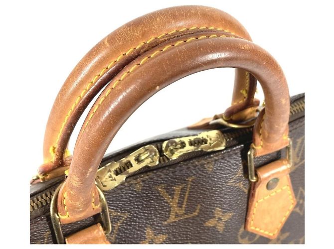 Louis Vuitton Monogram Alma Tote Handtasche Braun - Ansicht 9