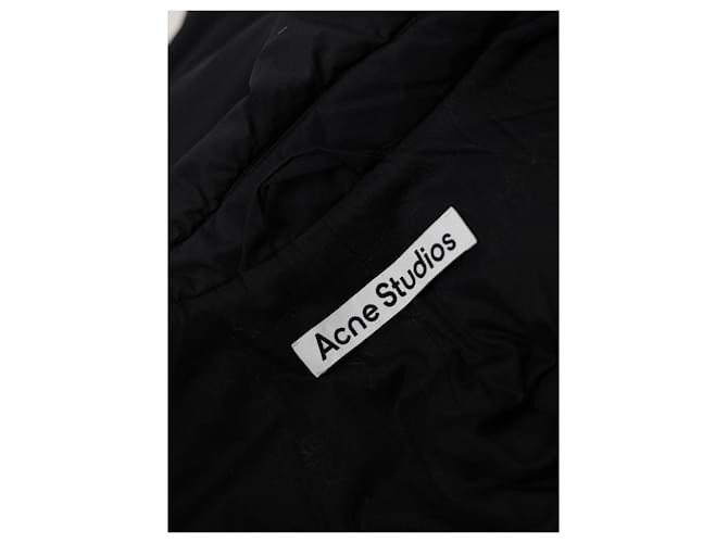 Autre Marque Abrigo acolchado con cinturón Olfa Tech ACNE STUDIOS negro - vista 3