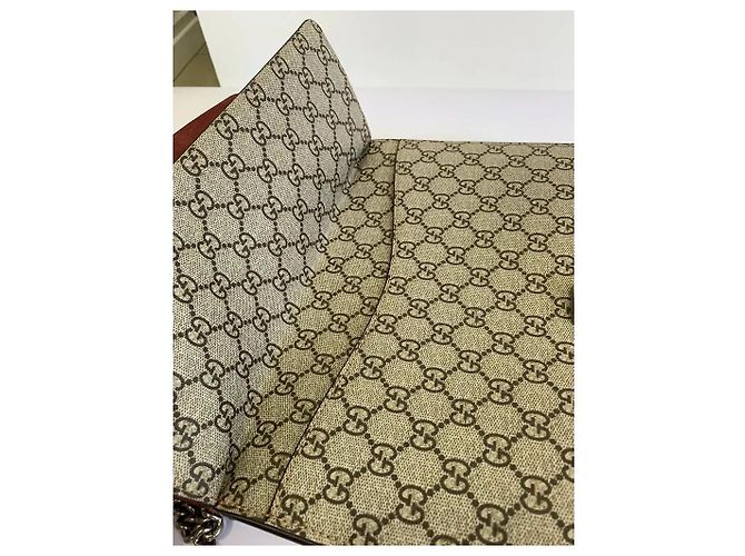 Borsa Gucci Bloom Dionysus Supreme Tela GG Supreme Beige - vista 6
