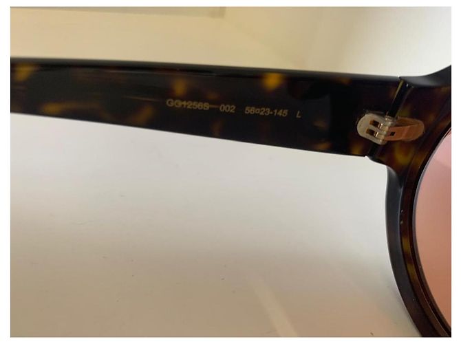 Gafas de sol Gucci GG 1256S Marrones Castaño - vista 4