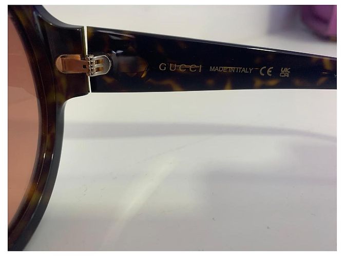 Gafas de sol Gucci GG 1256S Marrones Castaño - vista 5