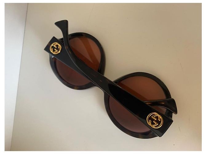 Gafas de sol Gucci GG 1256S Marrones Castaño - vista 6